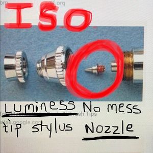 ISO replacement nozzle for Luminess stylus